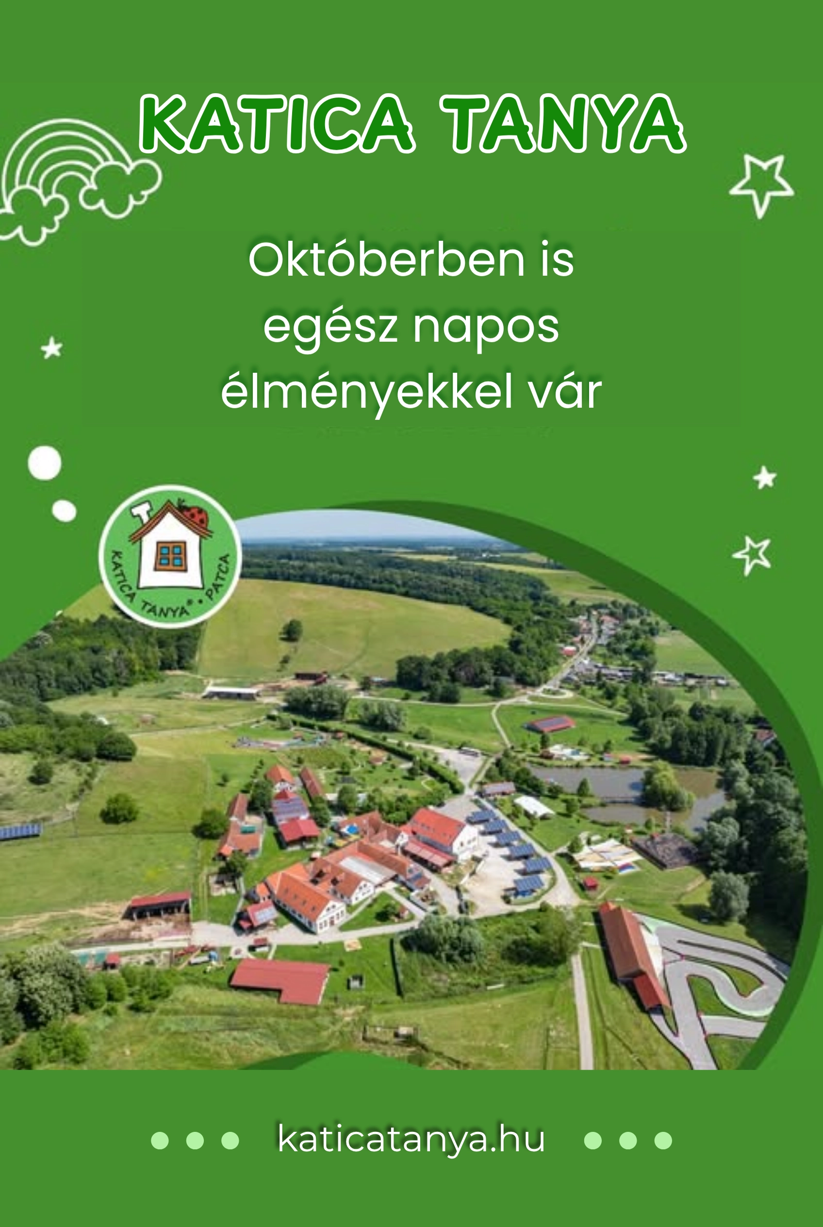 Őszi hétköznapok a Katica Tanyán – Matyivonat, Kiütlek és tehénfejés esemény