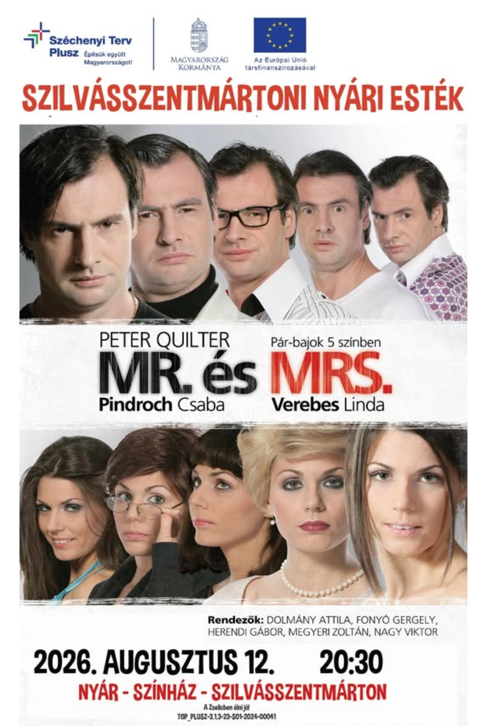 Mr. és Mrs. – Pár-bajok 5 színben | Szilvásszentmártoni Nyári Esték esemény