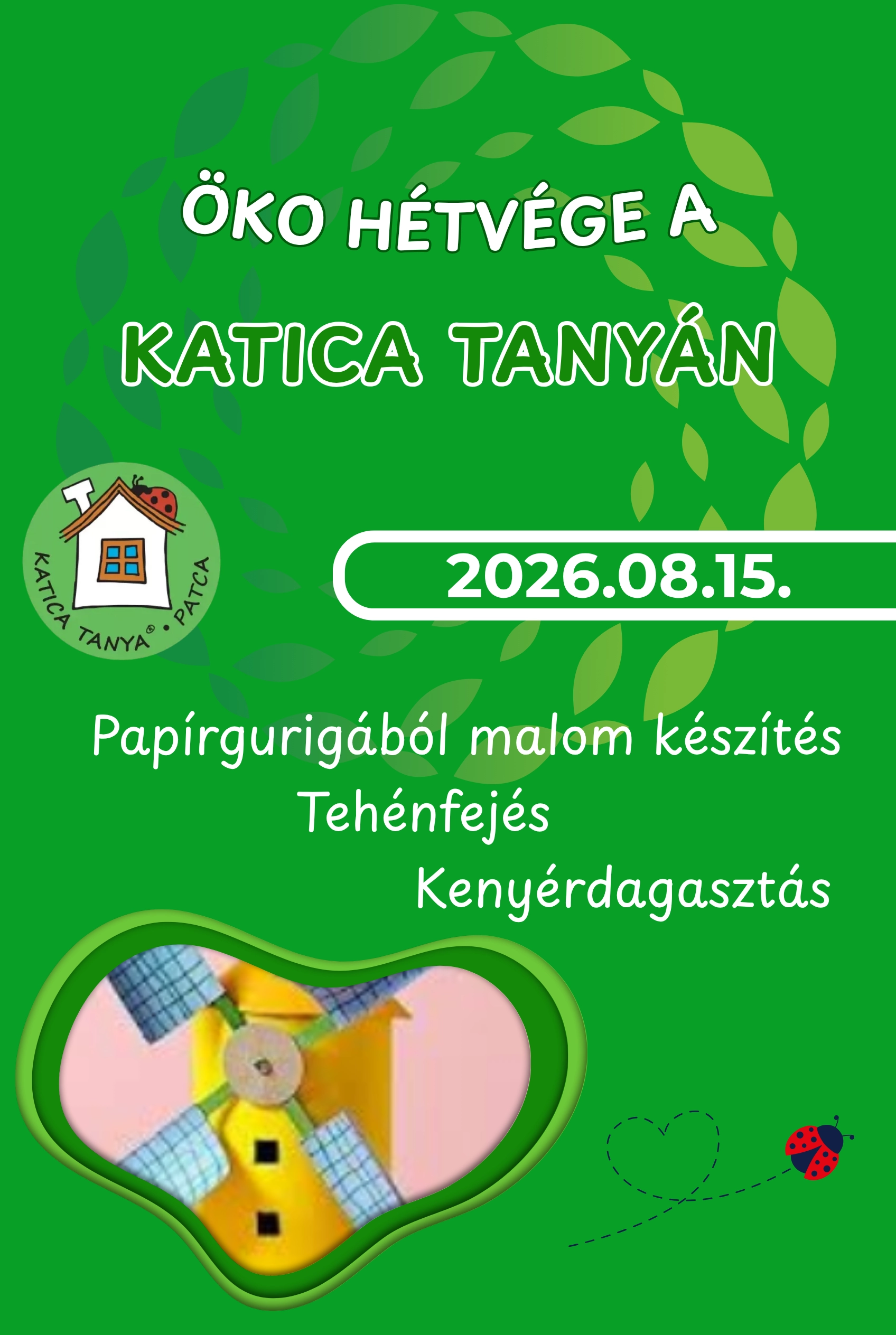 Öko hétvége a Katica Tanyán esemény