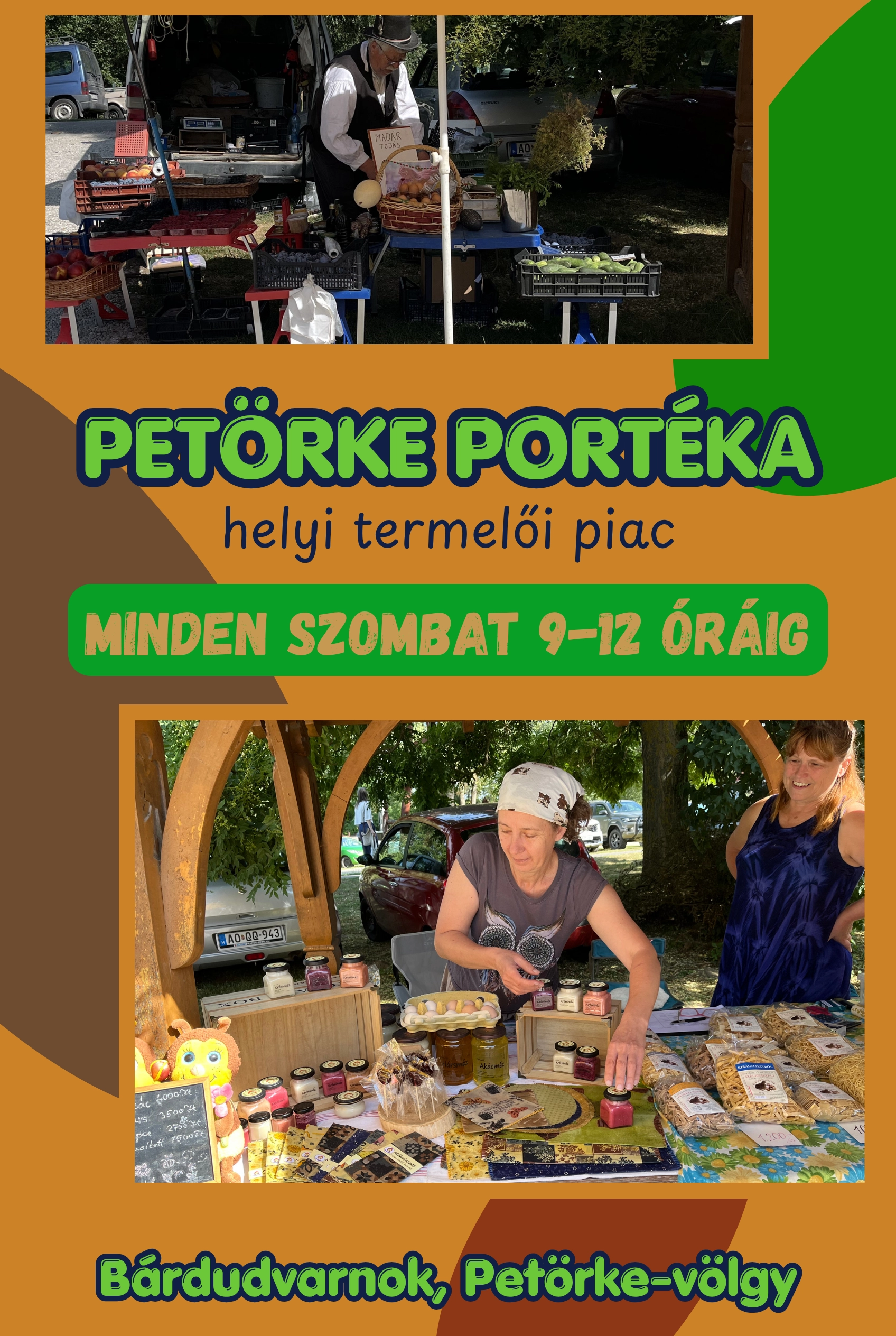 Petörke Portéka – Kistermelői és kézműves piac a Petörke-völgyben esemény