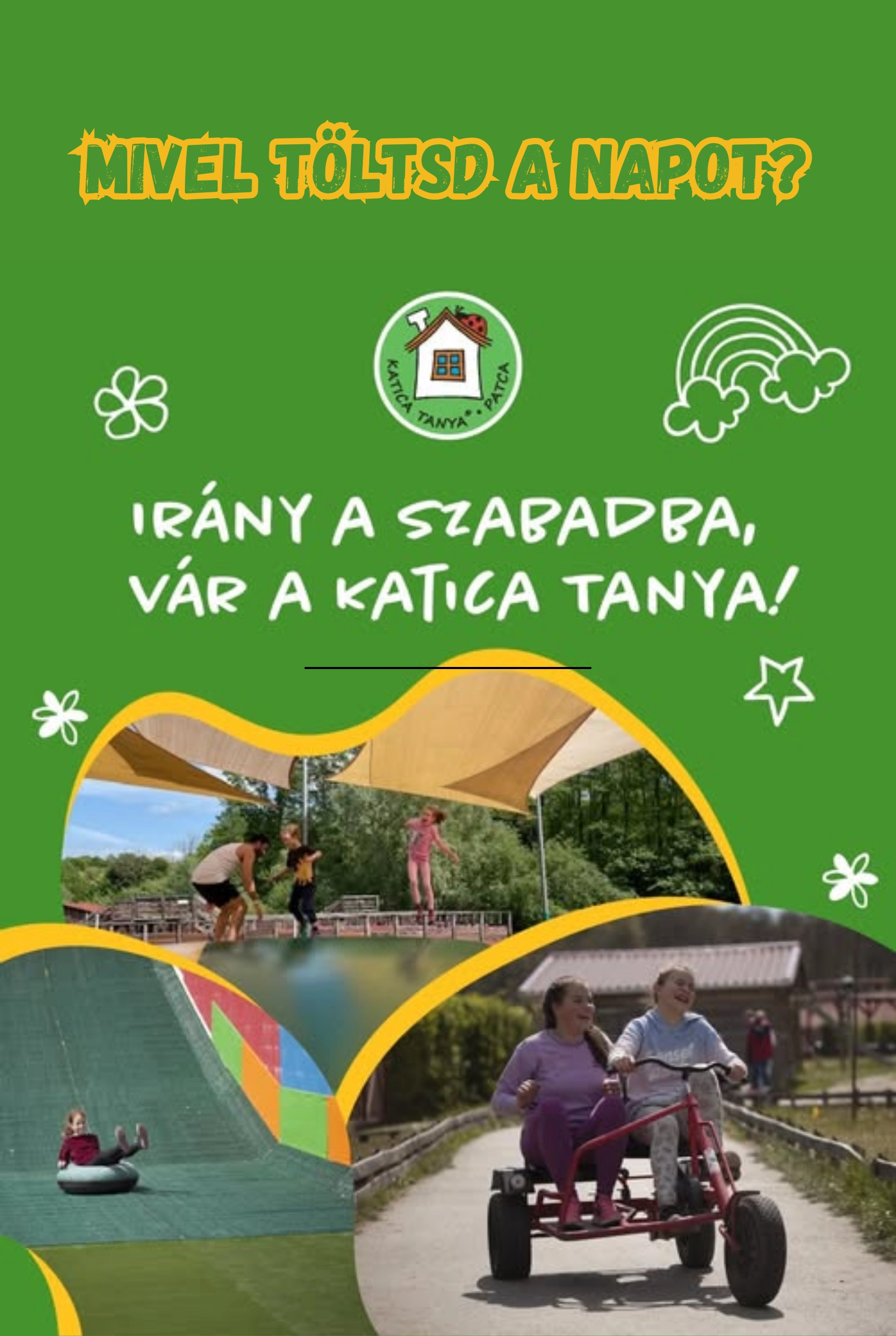 Családi programok a Katica Tanyán – hétköznap is vár a vidéki élmény esemény
