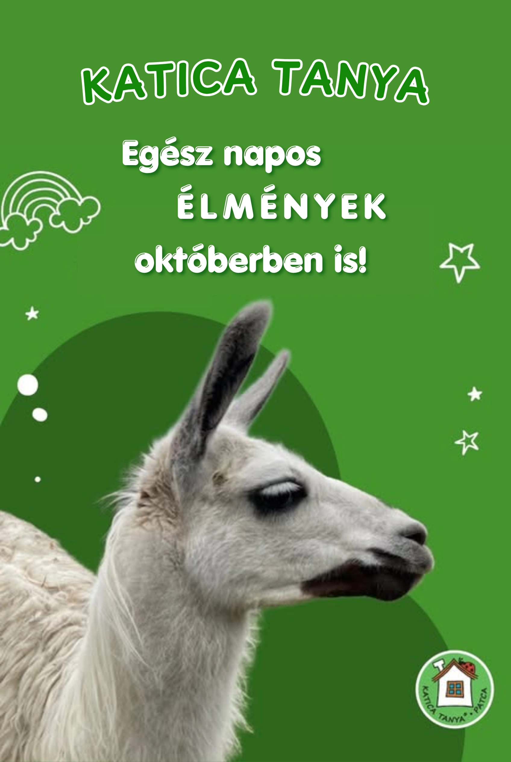 Őszi hétköznapok a Katica Tanyán – Matyivonat, Kiütlek és tehénfejés esemény poszter