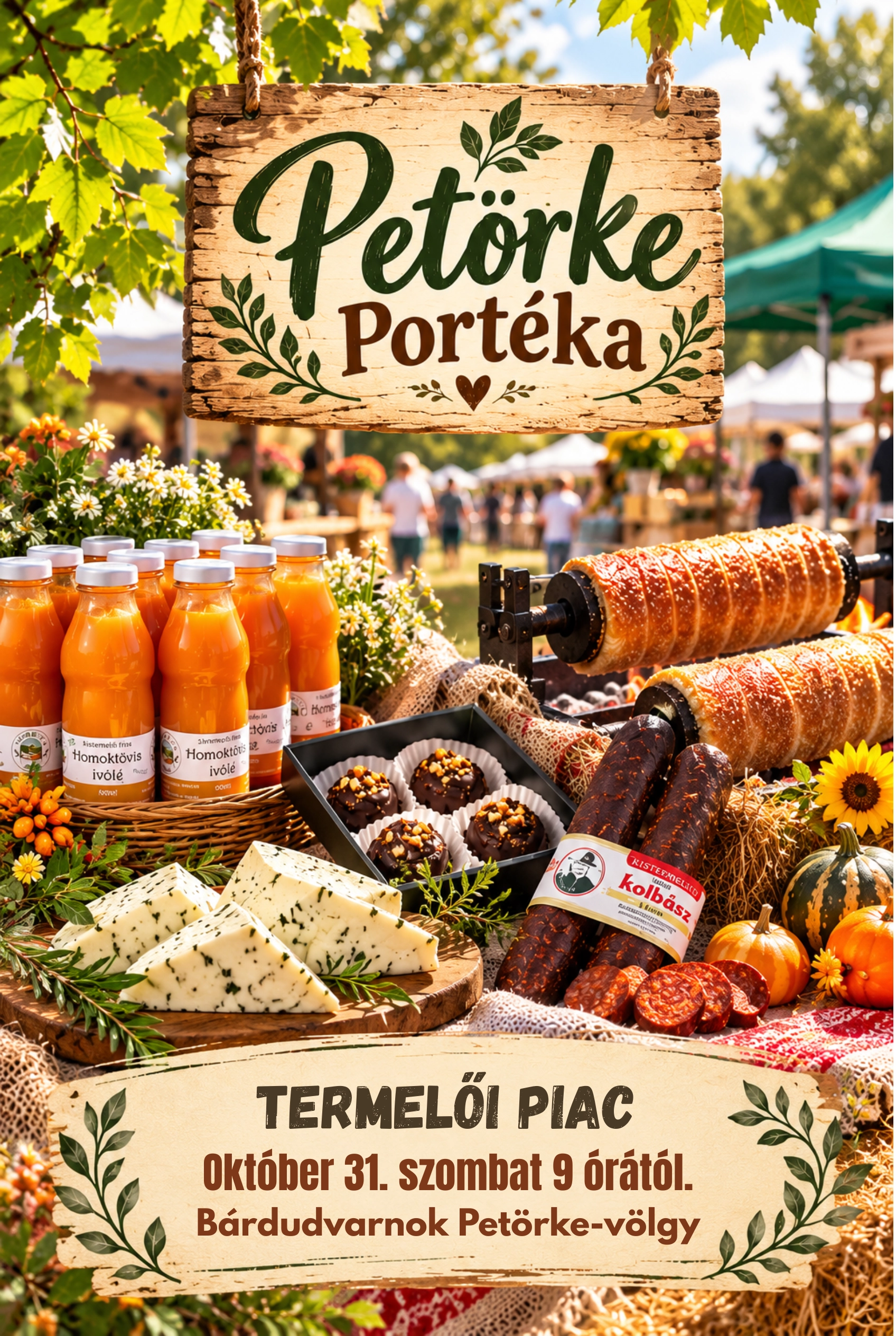 Petörke Portéka – Kistermelői és kézműves piac a Petörke-völgyben esemény